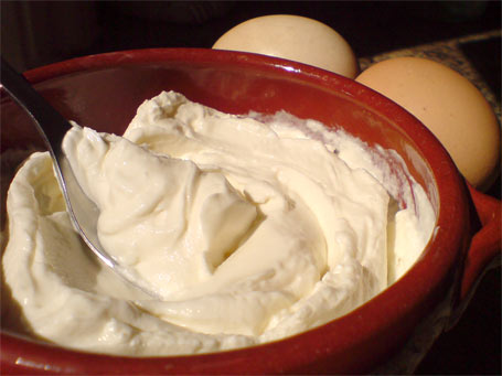 yoghurt and egg